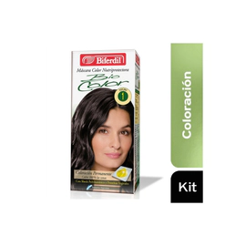 Bio Color Kit Mascara Nutriprotectora Color N°1 Negro