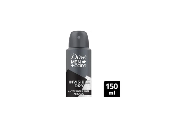Antitranspirante Dove Men Invisible Dry x150ml