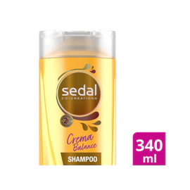 Shampoo Sedal Crema Balance Hidratacion X340Ml