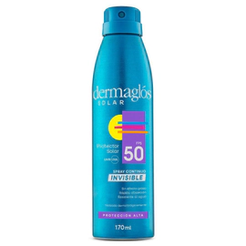 Protector Solar Dermaglós Fps50 Spray Continuo X170Ml