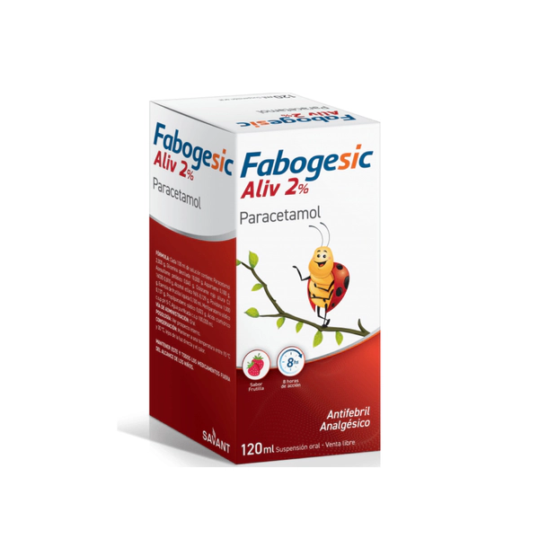 FABOGESIC ALIV 2% SOL. x 120 ml