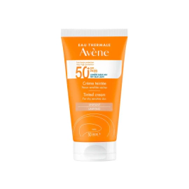Avene Protector Solar Spf50+ Crema Con Color Para Pieles Secas X 50Ml