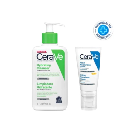 Kit Cerave Limpiador Hidratante + Locion Rostro Spf30