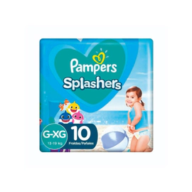 Pañales De Agua Splashers G - Xg 10 Unidades
