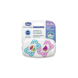 Chupete Physio Light X2 Un 16-36 M Nena