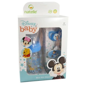 Disney Kit Mini Mickey Mamaderas Chupete Y Sujetador