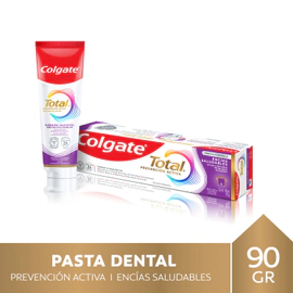 Pasta Dental Colgate Total Encías Saludables con Flúor 90 Gr