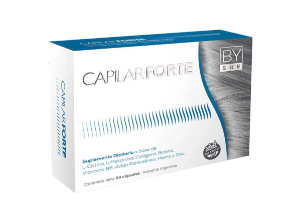 By She Capilar Forte Suplemento Dietario 60 Caps