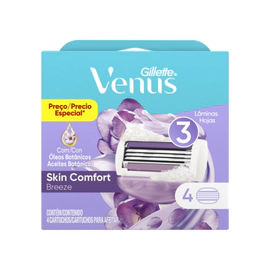 Cartuchos Para Afeitar Venus Breeze X4Un