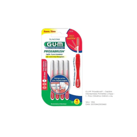 G.U.M Proxabrush Cepillos Interdentales Portátiles C/Tapa