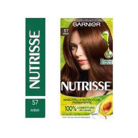 Nutrisse Clasico 57 Ambar Kit Completo Coloración Permanente 45Gr