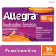 Allegra Fexofenadina 120 mg Antialérgico x 10