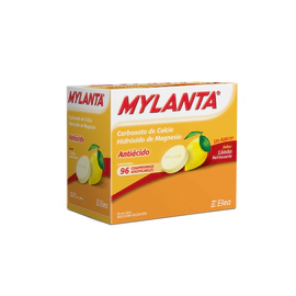 Mylanta Sabor Limón 96 Comprimidos Masticables
