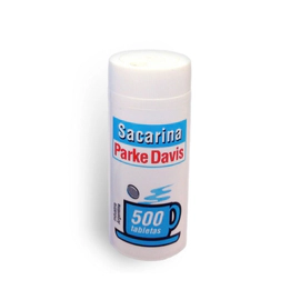 Sacarina Parke Davis (500 tabletas)