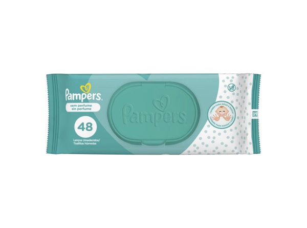 Toallas Humedas Pampers Fresh Clean Sin Fragancia x48un