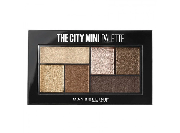 Sombra de ojos Maybelline The City Mini Palette Rooftop Bronzes