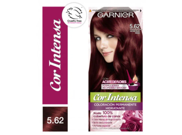 Kit Tintura Permanente Cor Intensa Tono 5.62
