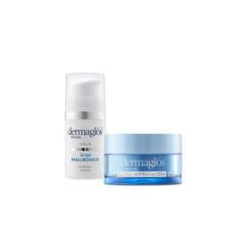 Kit Facial Dermaglós Serum + Crema Gel Ultra Hidratacion