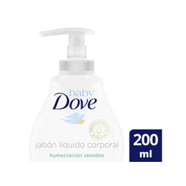 Jabón Líquido Baby Dove Humectación Sensible 200 Ml