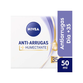 Crema Facial Nivea Antiarrugas Humectante 35+ 50 Ml