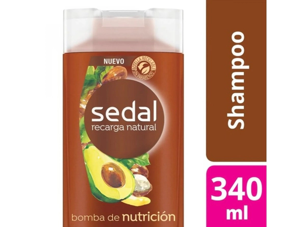Shampoo Sedal Bomba De Nutrición x340ml