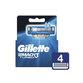 Cartuchos Para Afeitar Mach3 Turbo 4 Un