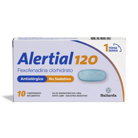 Alertial Antialérgico 10 Comprimidos Recubiertos