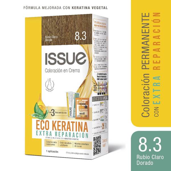 Keratin color