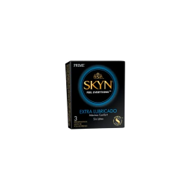 Prime Preservativo Skyn Extra Lubricado 3 Unidades