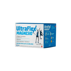 Ultraflex Magnesio Colágeno Hidrolizado Suplemento Dietario 15 Sobres De 14Gr