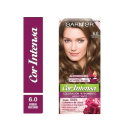 Kit Tintura Permanente Cor Intensa Tono 6.0