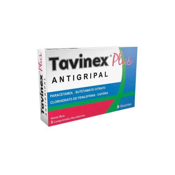 Tavinex Plus Antigripal X8 Comprimidos