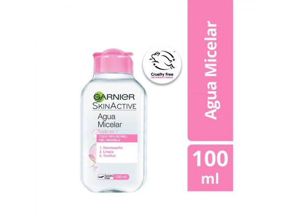 Mini Agua Micelar Todo en 1 Garnier x100ml