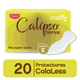 Protector Diario Calipso Cola Less Super Suave 20 Unidades