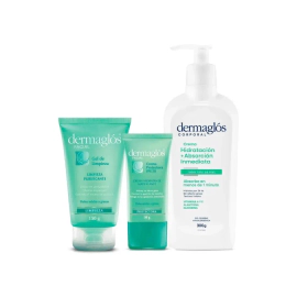 Dermaglós Combo Facial Y Corporal Piel Mixta A Grasa