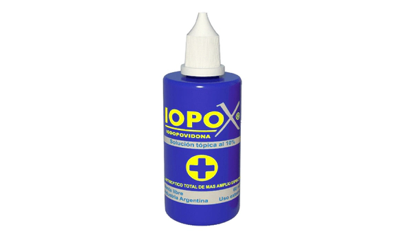 Iodo Povidona Iopox Antiséptico Bactericida 60ml
