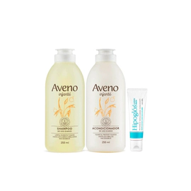 Kit Capilar Bebes Y Niños Aveno +Hipoglós Cuidado Diario 30G