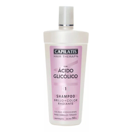 Capilatis Shampoo Con Acido Glicólico Cabellos Teñidos 350ml