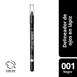 Delineador De Ojos Rimmel London Scandal Eyes Wp Kohlkajal Black 1,3 Gr