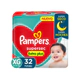 Pañales Pampers Supersec Talle XG XTR x32Uni