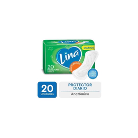 Protectores Diarios Anatomicos 20 Unidades