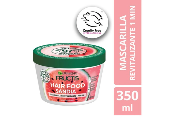 Tratamiento Hair Food Máscara Revitalizante Fructis Garnier 350ml