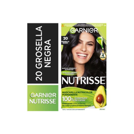 Nutrisse Clasico Tono 20 Grosella Negra Kit Completo Coloración Permanente 45G