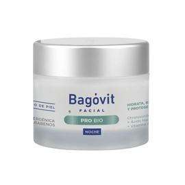 Crema Facial Nutritiva de Noche Bagóvit 55 g