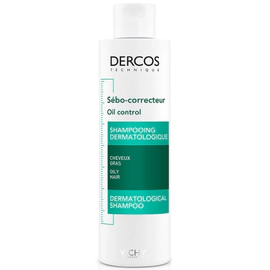 Vichy Dercos Shampoo Sebo Corrector Oil Control 200 Ml