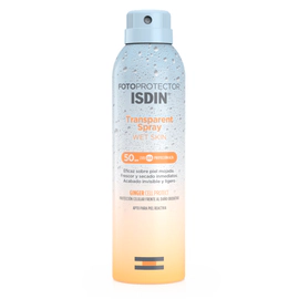 Isdin Fotoprotector Fps 50 Transparent Spray Wet Skin 250 Ml