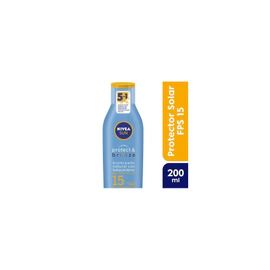 Protector Solar Nivea Sun Protect & Bronce Fps15 X200Ml