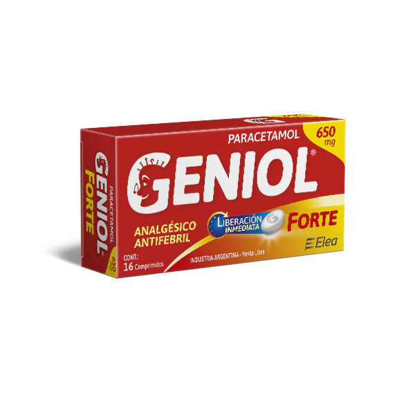Geniol Forte Paracetamol 650mg X16 Comprimidos