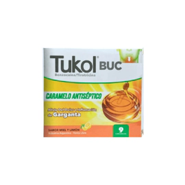 Tukol Buc Miel Y Limón 9 Caramelos