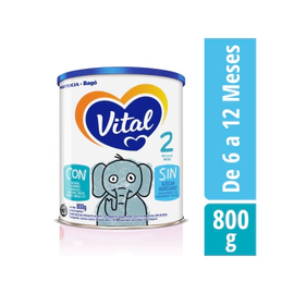 Leche Infantil Vital 2 De 6 A 12 Meses. Polvo 800 Gr
